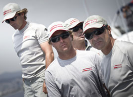 AUDI MED CUP BARCELONA TROPHY, THE CREW OF LUNA ROSSA