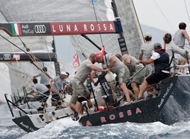 AUDI MED CUP BARCELLONA TROPHY, FIRST WIN FOR LUNA ROSSA