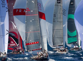 AUDI MED CUP BARCELONA TROPHY, LUNA ROSSA SLIPS AND IS NOW ELEVENTH