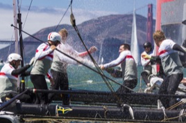 America’s Cup World Series San Francisco, Luna Rossa Piranha vince l’ultima regata di flotta e termina seconda in classifica generale